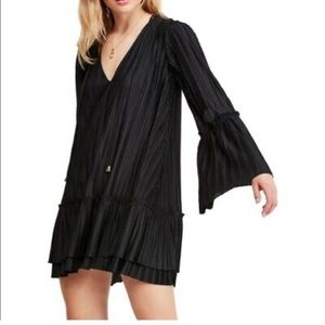 FREE PEOPLE -  Can't Help It Pleated Mini Dress! EXCELLENT condition